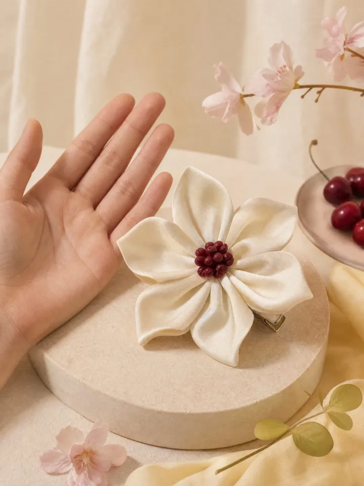 Sculpted Shoulder Bloom Clip