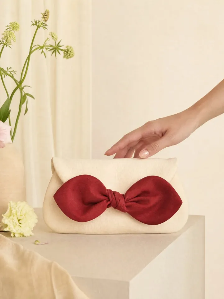 Petal Knot Mini Clutch